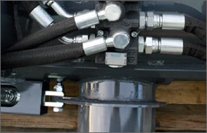 Elettrodeviatore di serie.