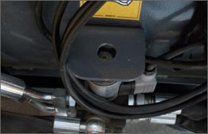 Elettrodeviatore di serie.