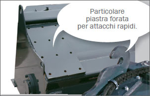 Detail of Edilzeta Mixing Bucket in Hardox - BE PR 800