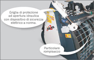 Detail of Edilzeta Mixing Bucket in Hardox - BE SK 300